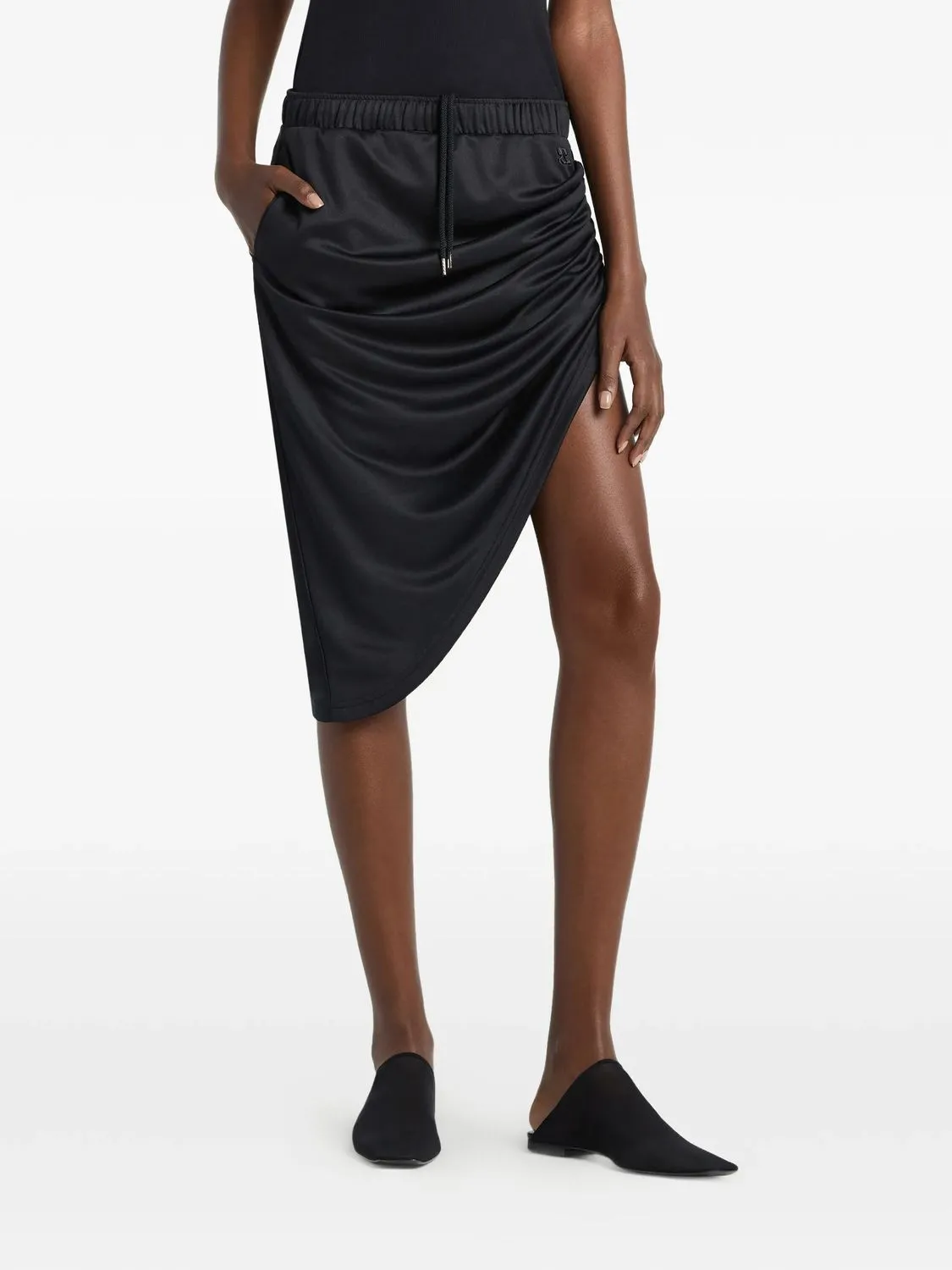 TWIST SPORT BLACK POLYESTER SKIRT sold by Lord & Taylor product image thumbnail 3