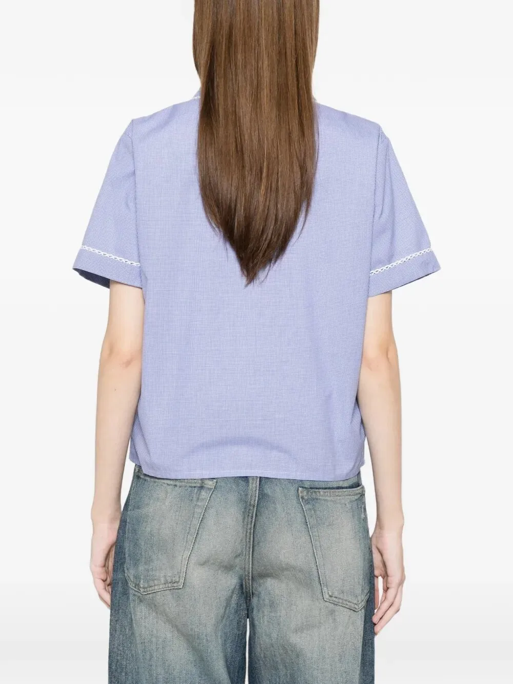 COTTON SHIRT WITH SHORT SLEEVES sold by Lord & Taylor product image thumbnail 3