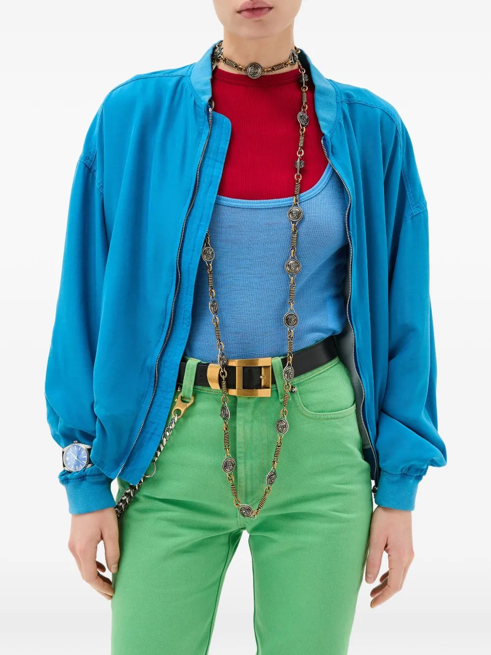 RIBBED WOOL TANK TOP WITH EMBROIDERY sold by Lord & Taylor product image thumbnail 3