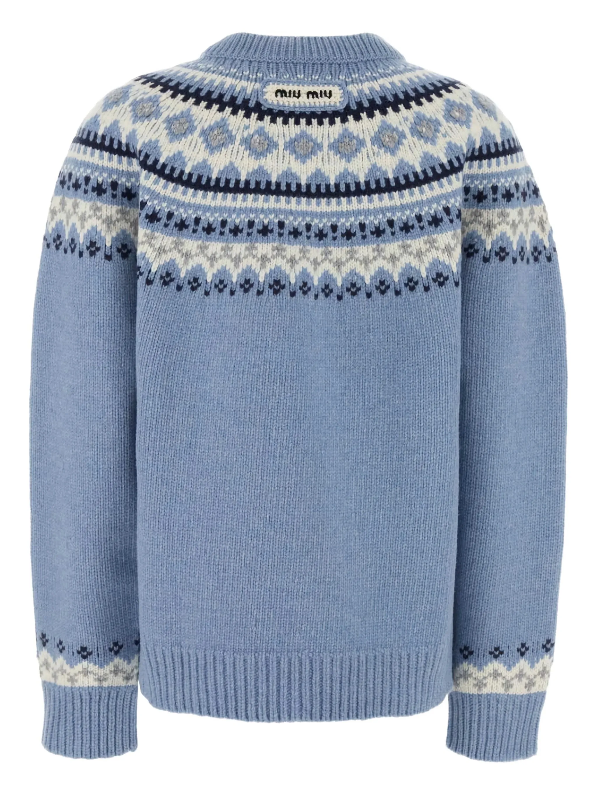 FAIR-ISLE PATTERNED WOOL SWEATER sold by Lord & Taylor product image thumbnail 2