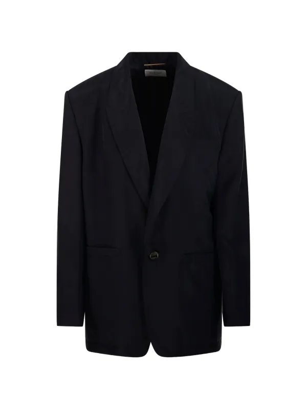 SINGLE-BREASTED BLAZER made by Yves Saint Laurent