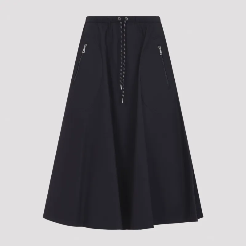 Moncler Cotton Midi Skirt made by Moncler