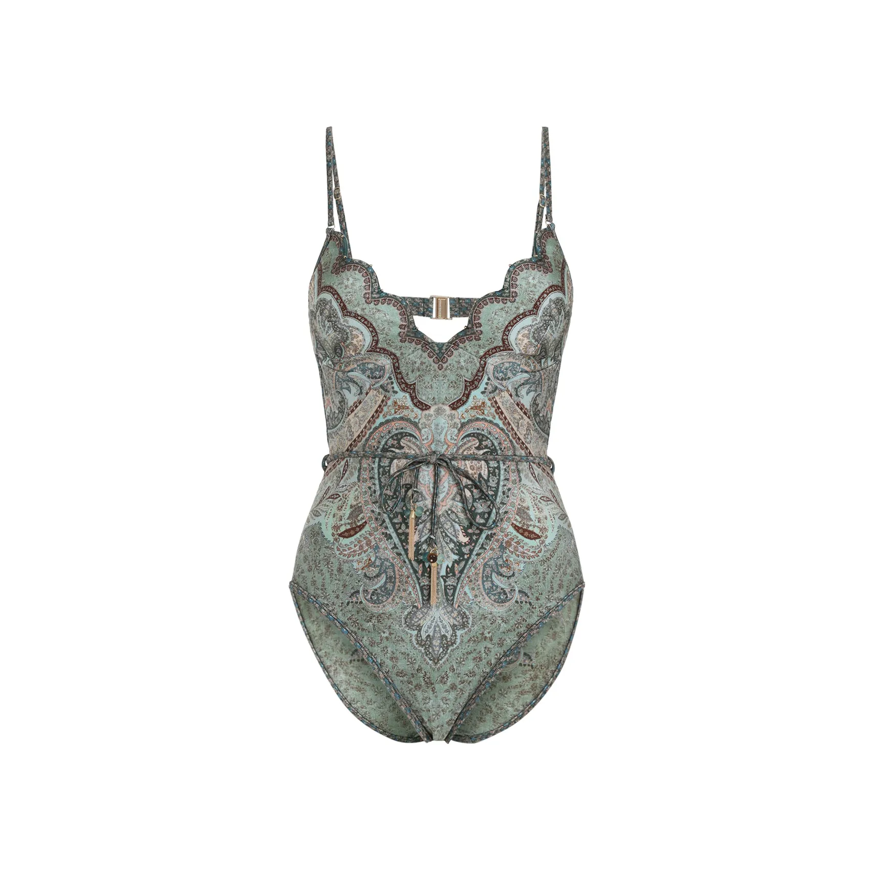 Zimmermann Wanderlust Scallop One-Piece sold by Lord & Taylor product image thumbnail 2
