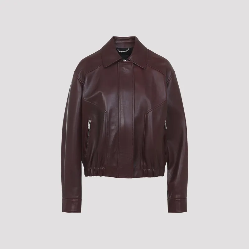 Versace Bufalo Leather Blouson made by Versace