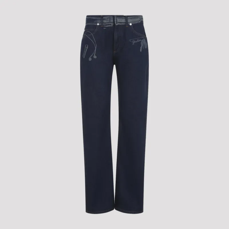 Jean Paul Gaultier Cotton Jeans made by Lord & Taylor
