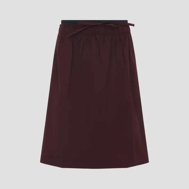 Prada Polyester Midi Skirt made by Prada