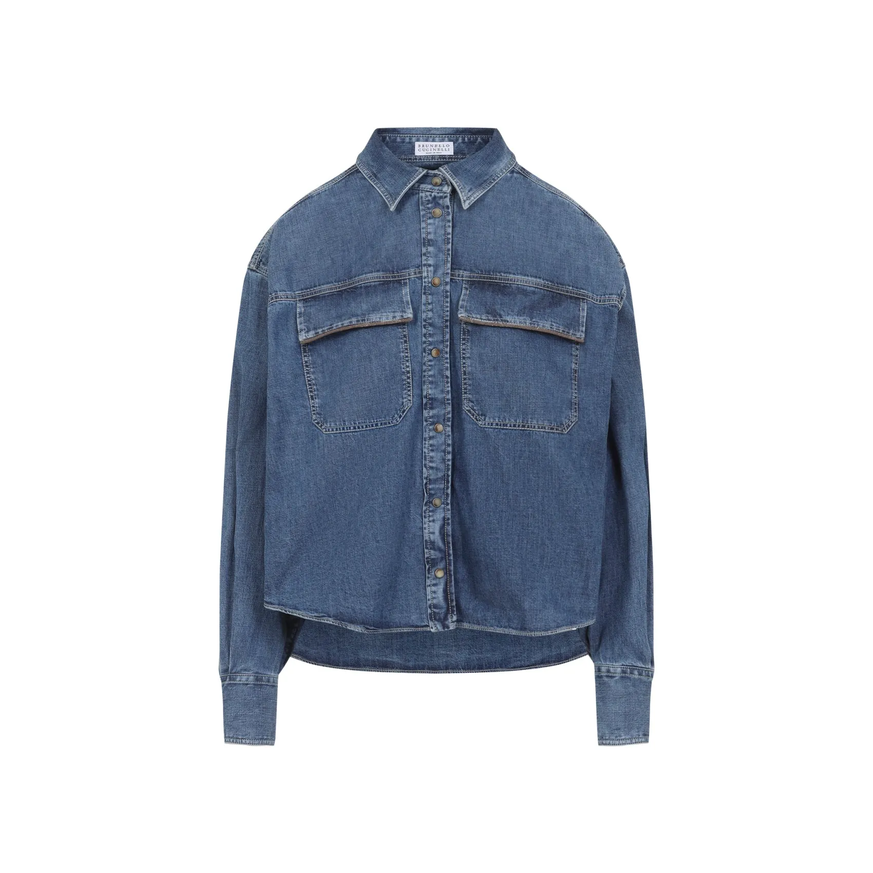 Brunello Cucinelli Cotton Shirt sold by Lord & Taylor product image thumbnail 2