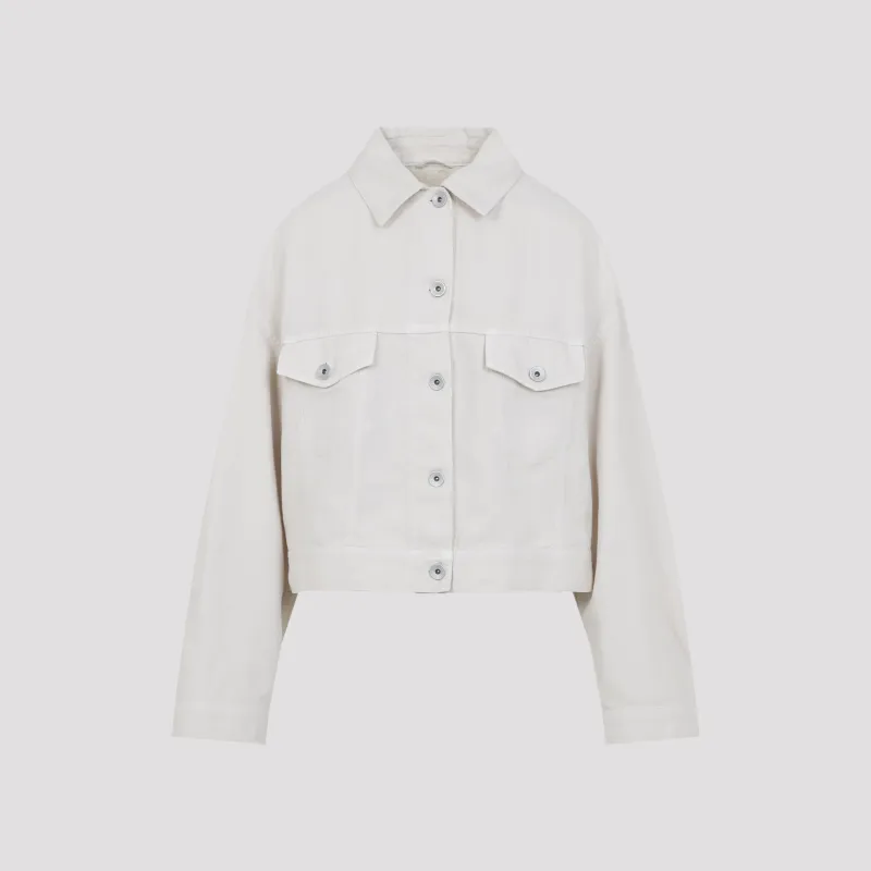 Brunello Cucinelli Cropped Bull Jacket made by Brunello Cucinelli