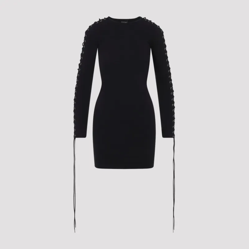 Balenciaga Lace-Up Mini Dress made by Balenciaga