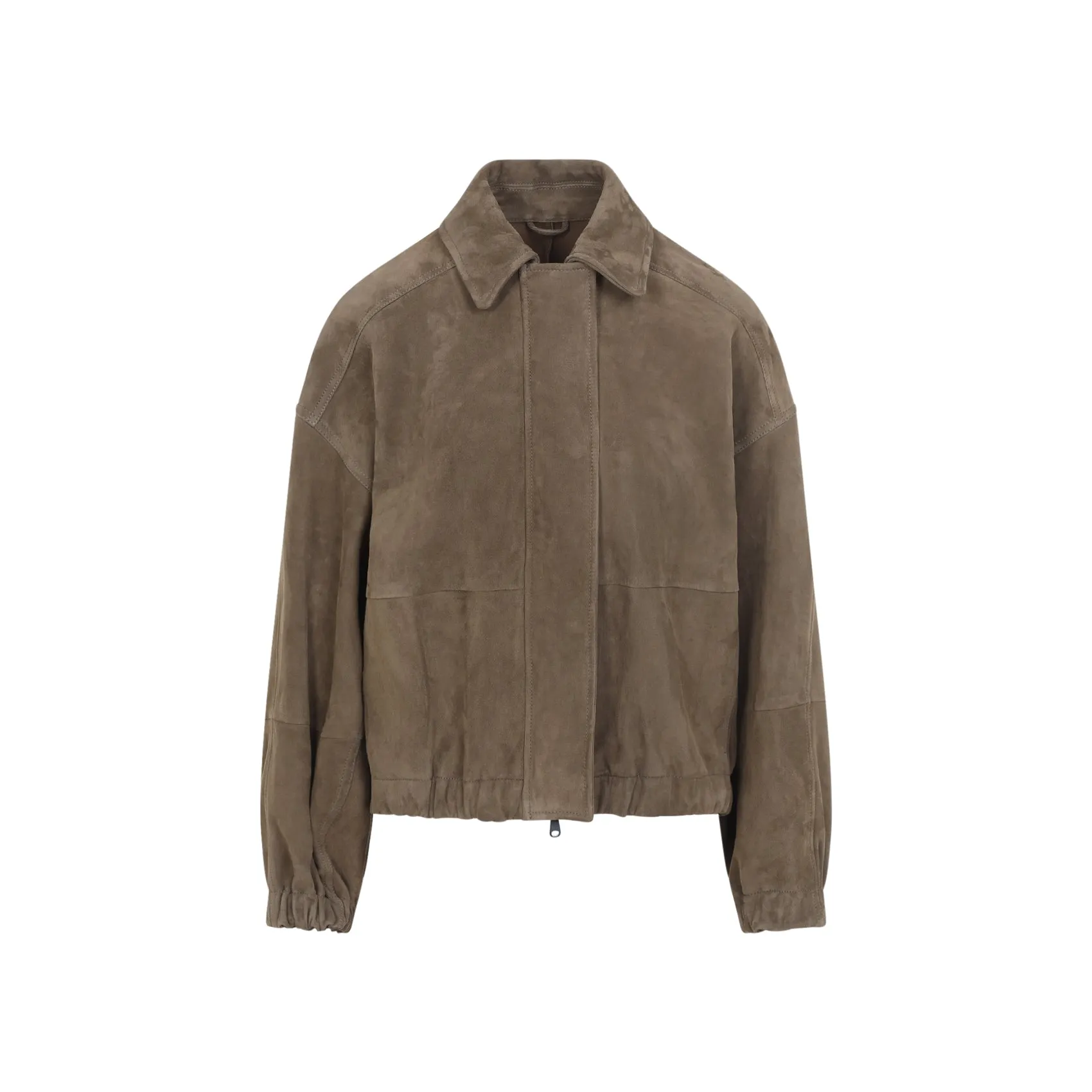 Brunello Cucinelli Suede Leather Jacket sold by Lord & Taylor product image thumbnail 2
