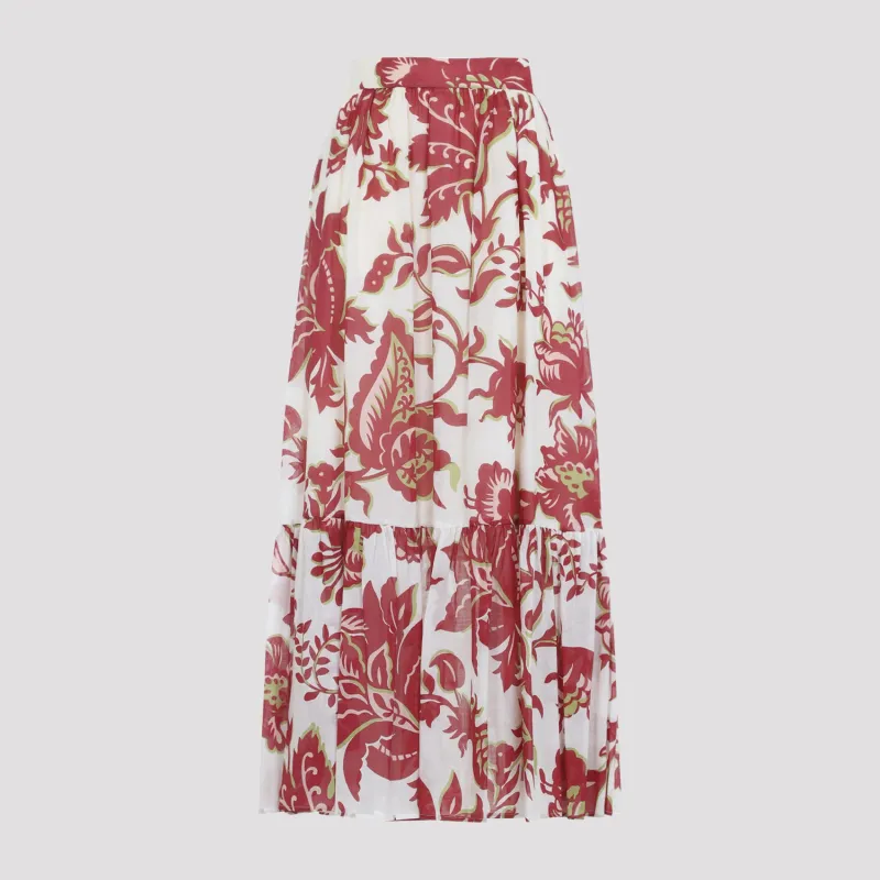 Etro Flounce Hem Maxi Skirt made by Etro