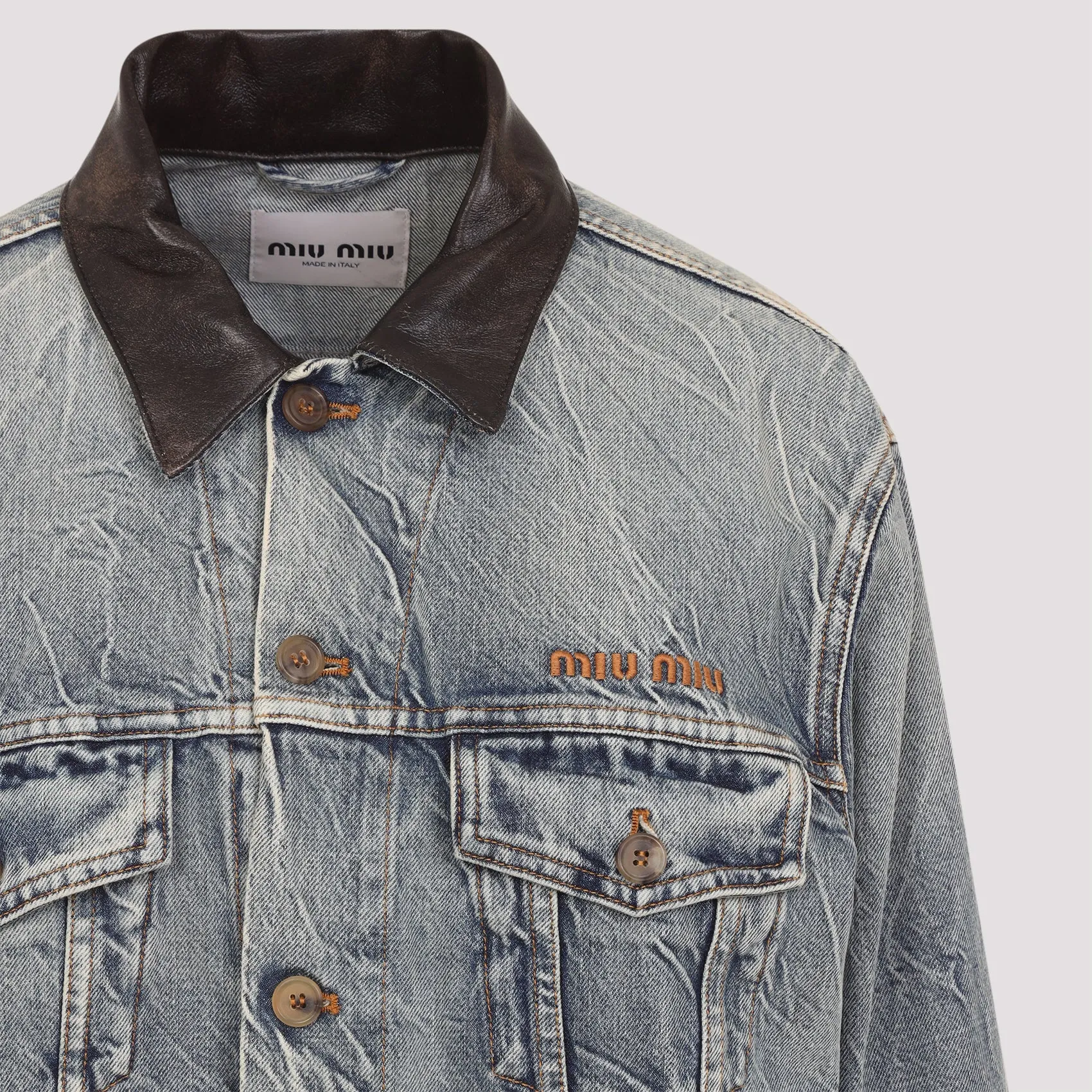 Miu Miu Denim Jacket sold by Lord & Taylor product image thumbnail 5