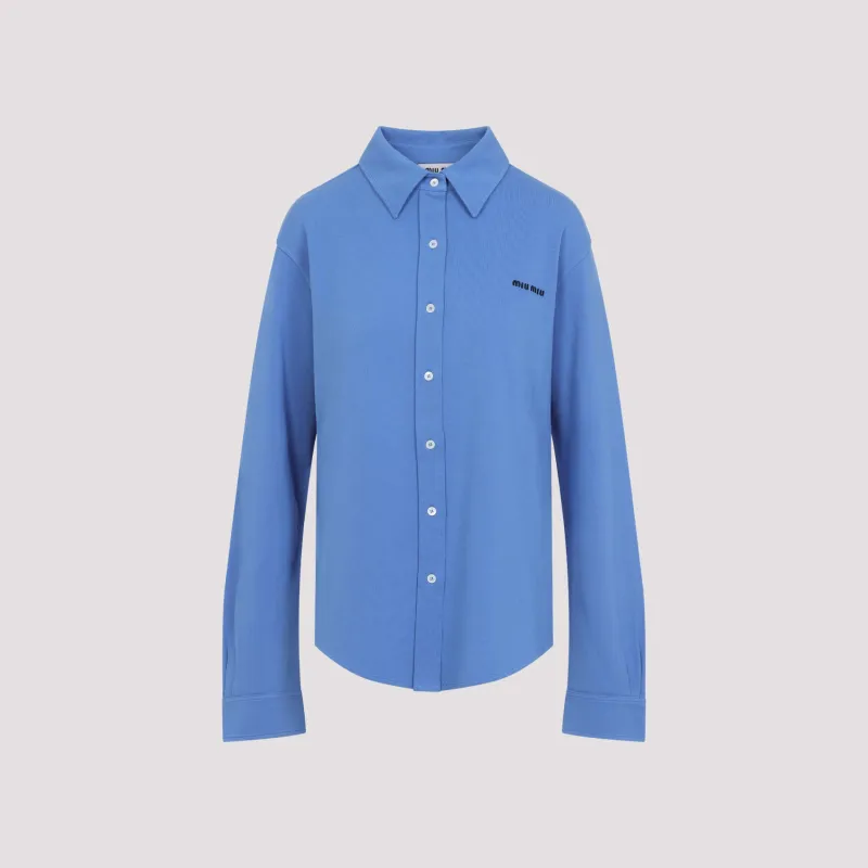 Miu Miu Piquet Shirt made by Miu Miu