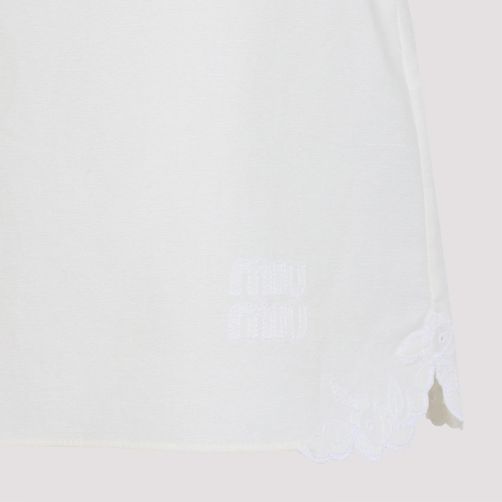 Miu Miu Linen and Cotton Mini Skirt sold by Lord & Taylor product image thumbnail 5
