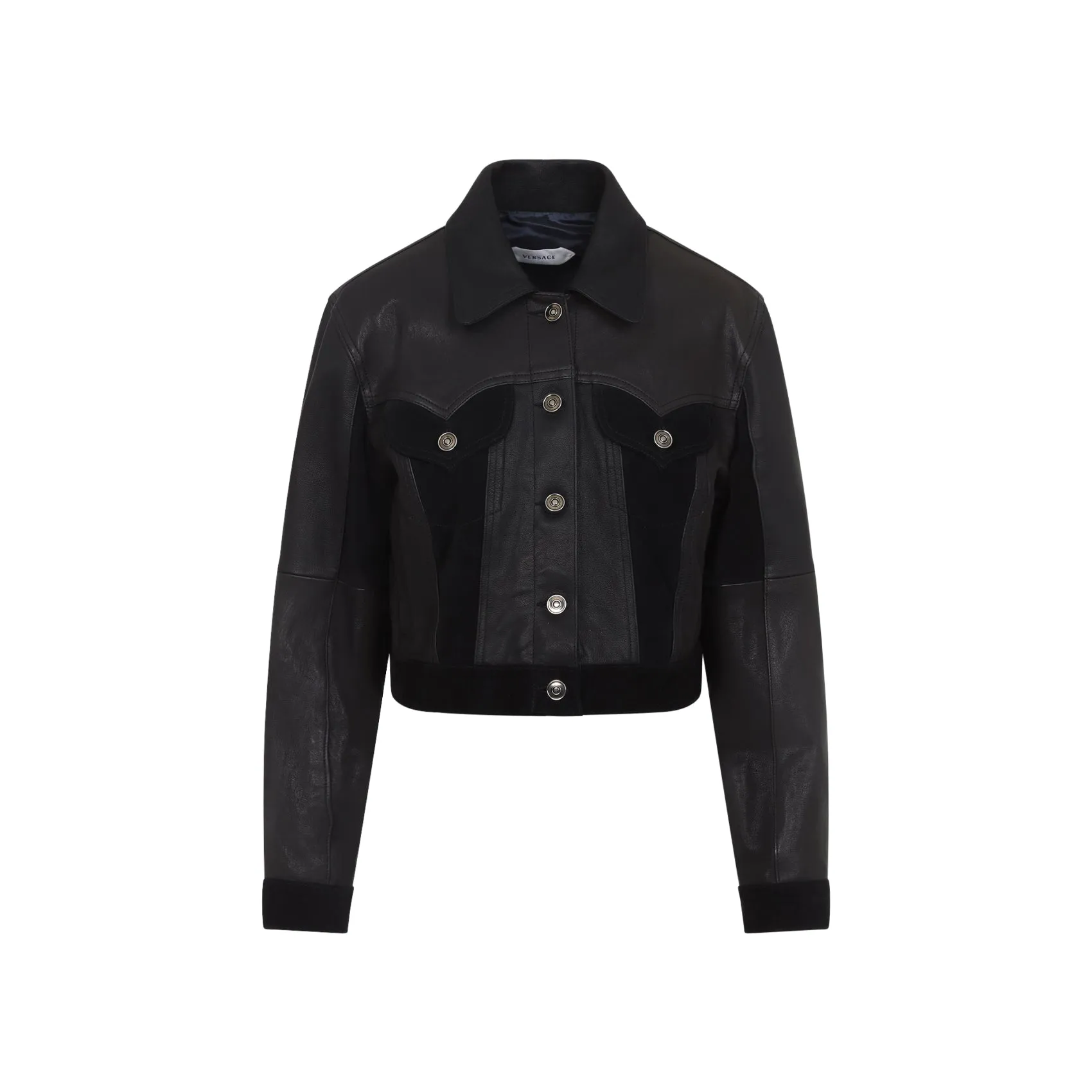 Versace Leather Jacket sold by Lord & Taylor product image thumbnail 2