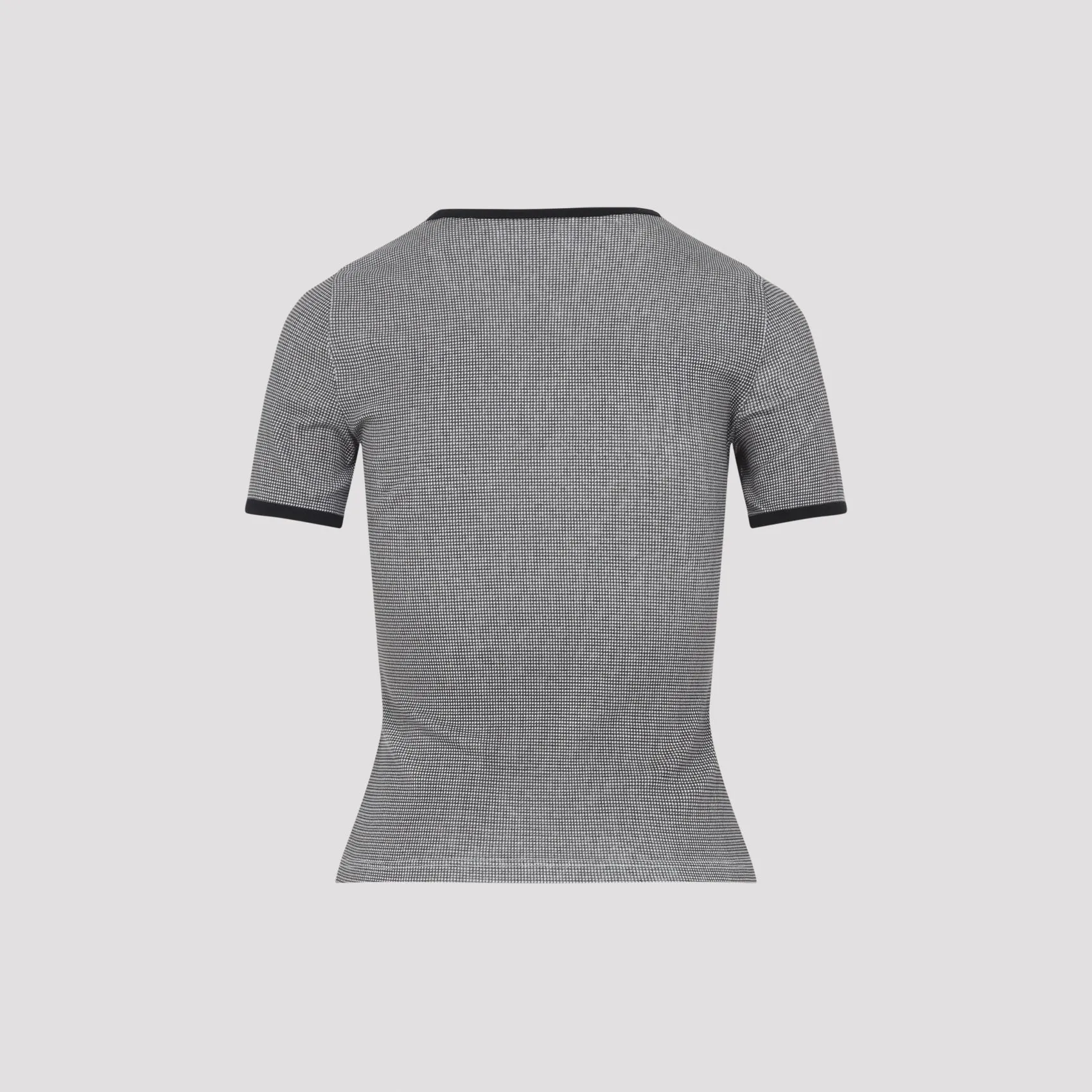 Courreges Houndstooth Contrast T-Shirt sold by Lord & Taylor product image thumbnail 4