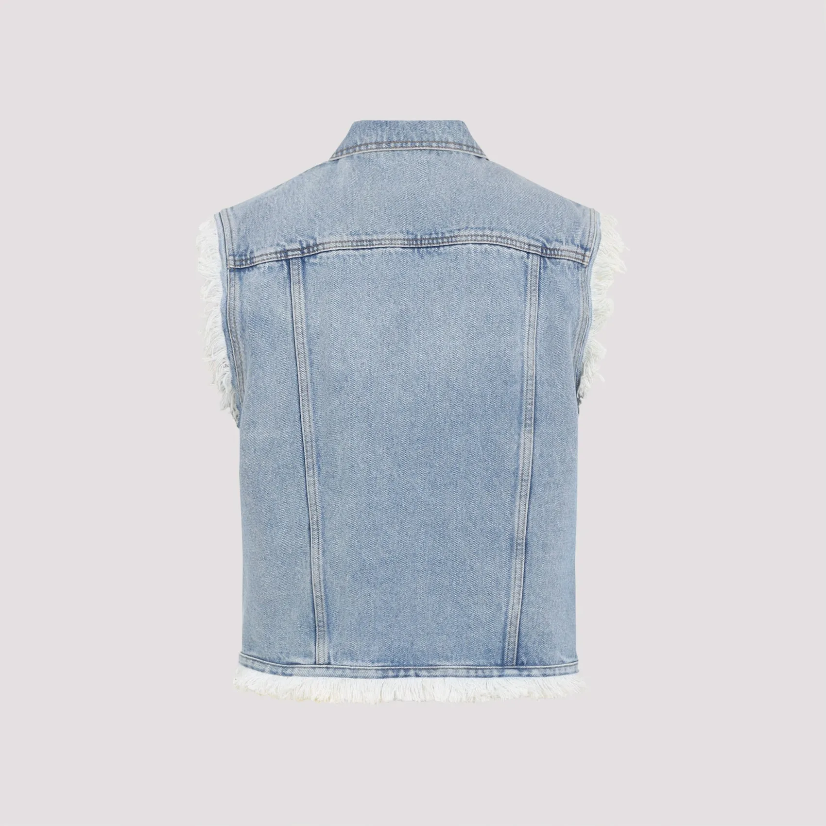 Valentino Denim Vest sold by Lord & Taylor product image thumbnail 4