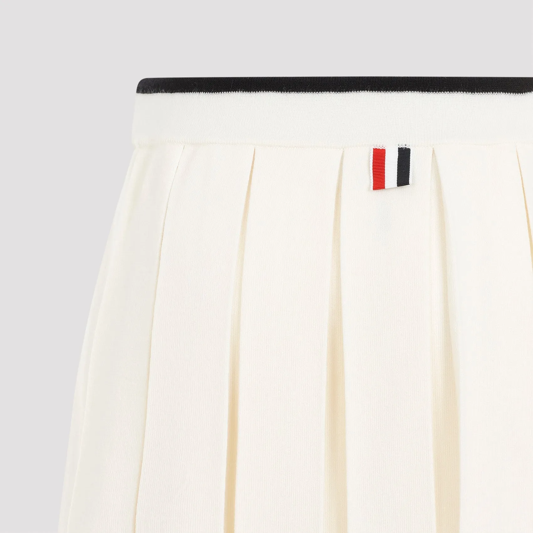 Thom Browne Full Needle Stitch Mini Pleated Skirt sold by Lord & Taylor product image thumbnail 5