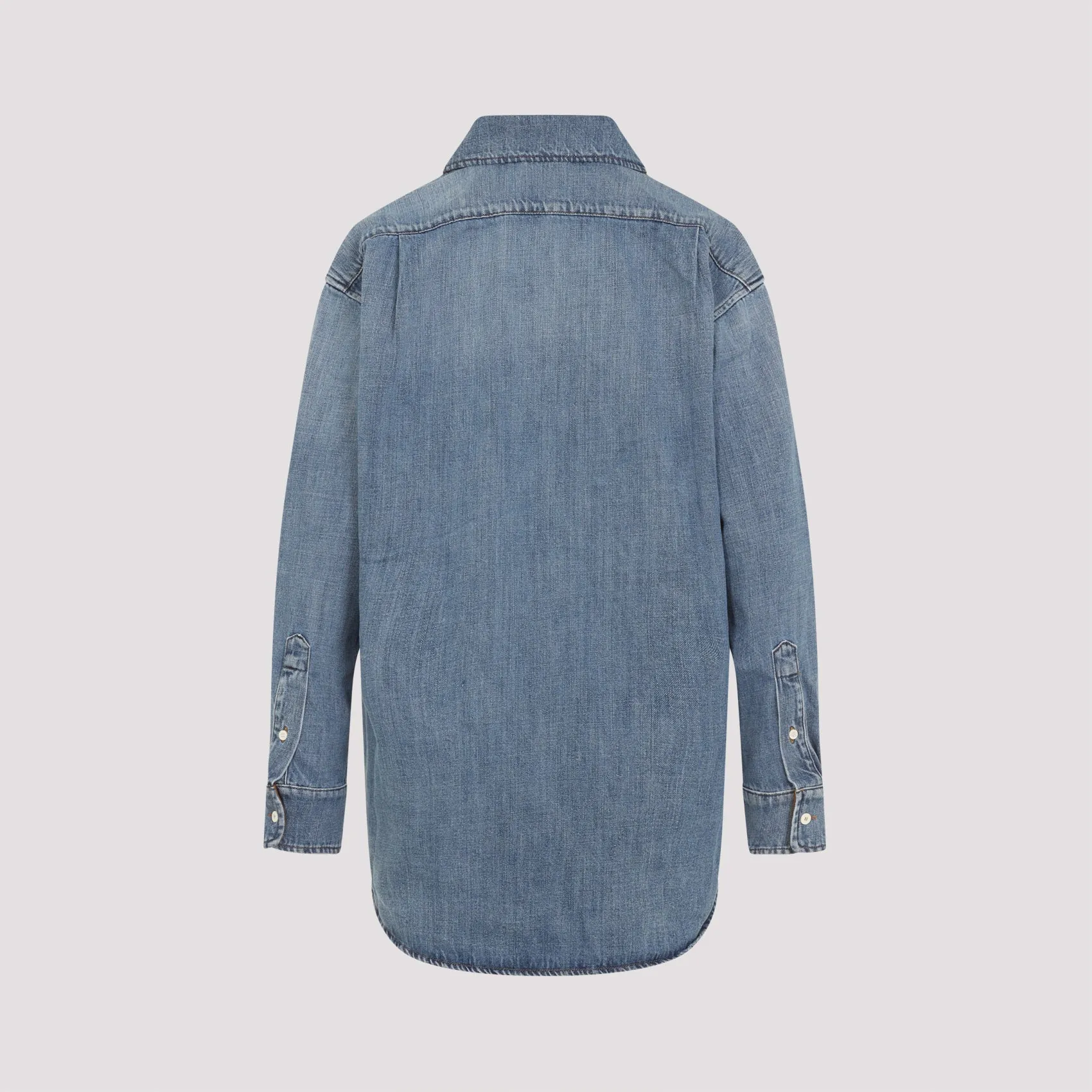 Miu Miu Denim Shirt sold by Lord & Taylor product image thumbnail 4