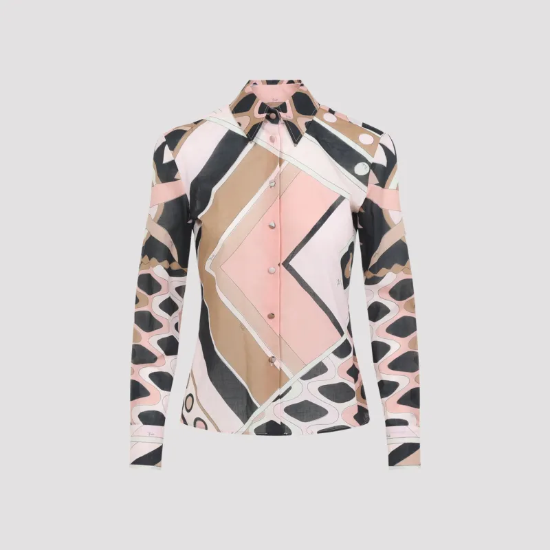 Pucci Silk Shirt made by Emilio Pucci