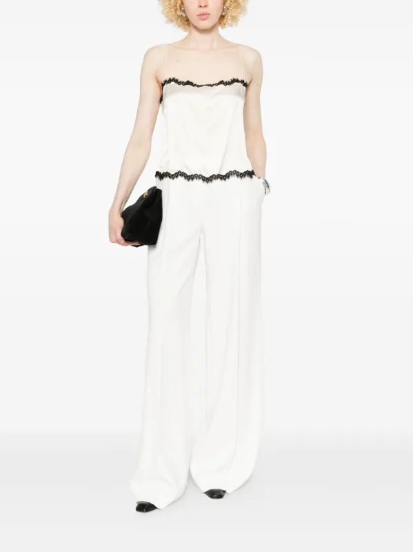 WIDE-LEG TROUSERS made by Ermanno Scervino