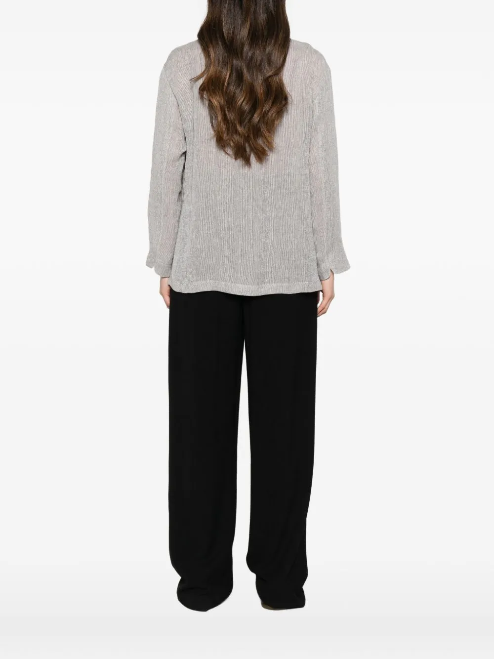 LINEN BUTTONED JACKET sold by Lord & Taylor product image thumbnail 3