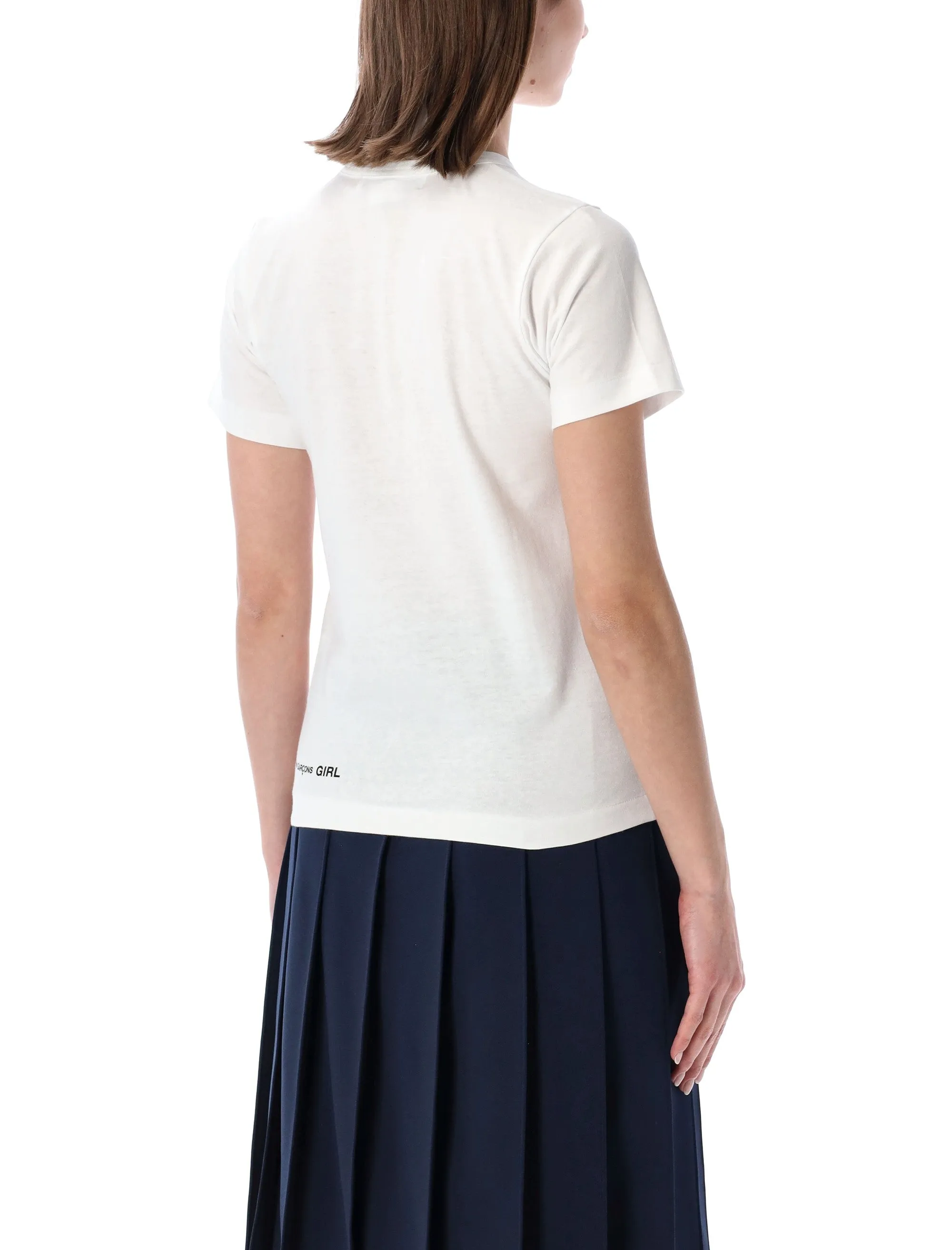 COMME DES GARÇONS GIRL LOGO PRINT T-SHIRT sold by Lord & Taylor product image thumbnail 2