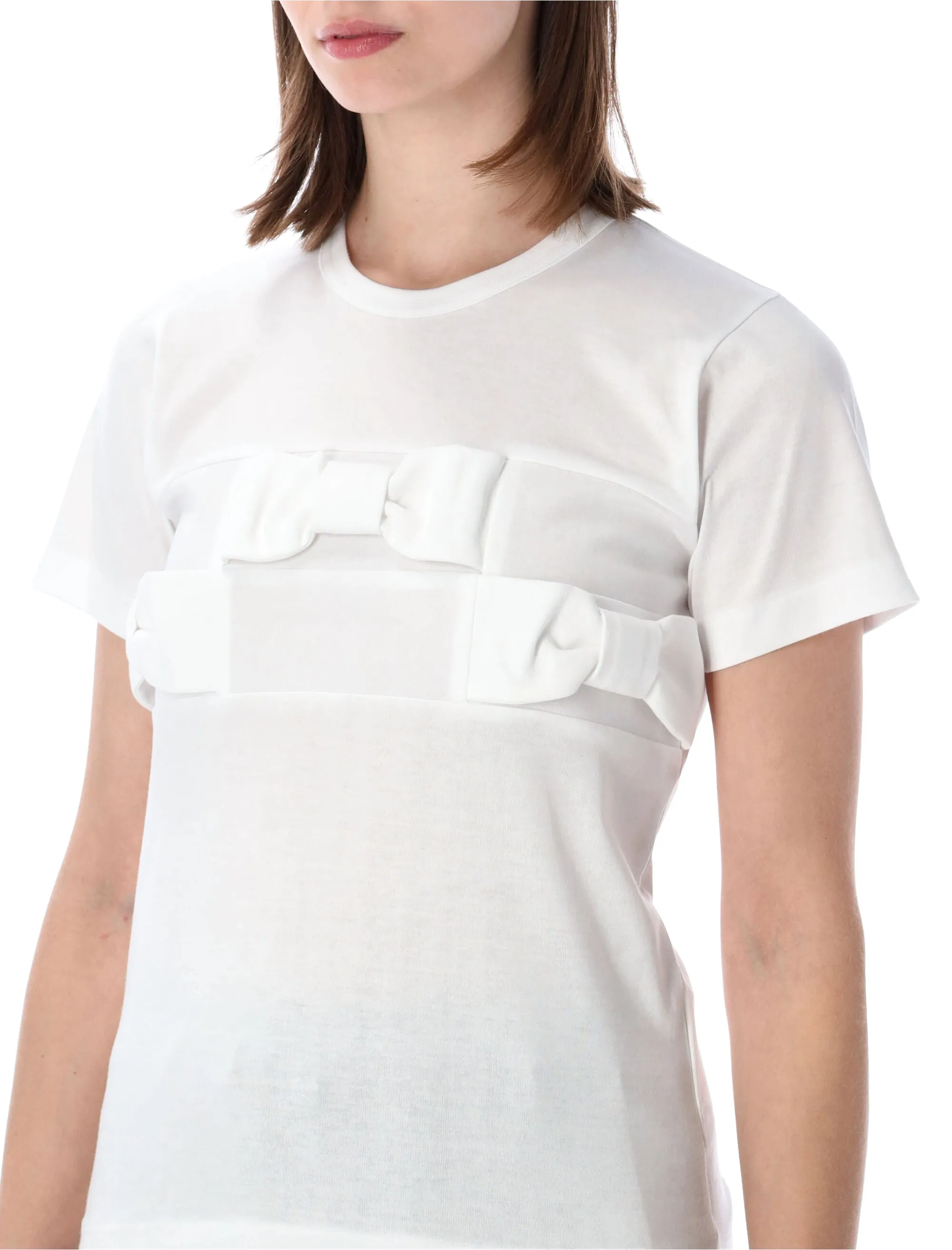 COMME DES GARÇONS GIRL BOW DETAIL T-SHIRT sold by Lord & Taylor product image thumbnail 3