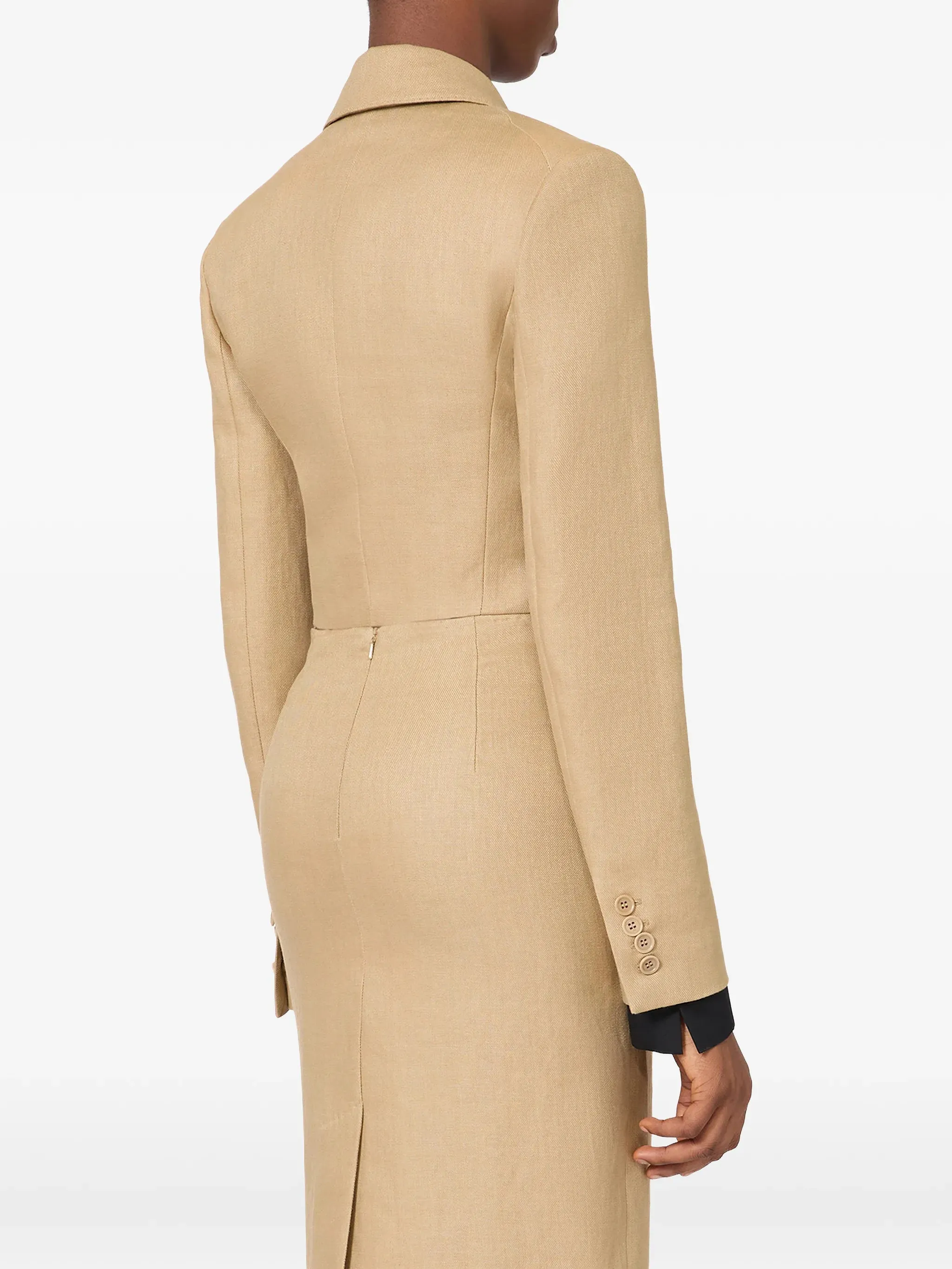 BEIGE LINEN BUONO BLAZER sold by Lord & Taylor product image thumbnail 2