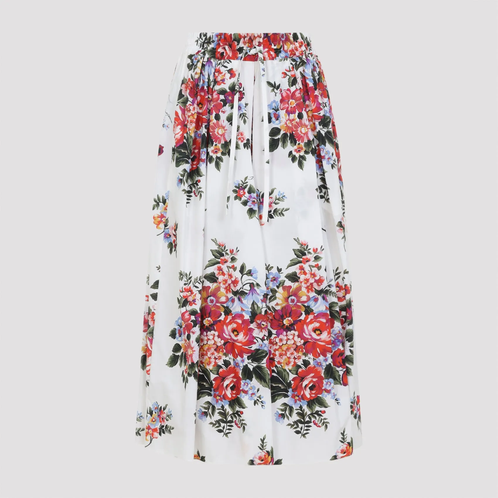 DOLCE&GABBANA FLORAL POPLIN MIDI SKIRT sold by Lord & Taylor product image thumbnail 2