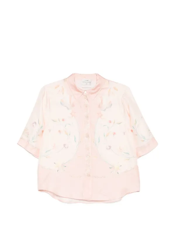 PRINTED SILK SHIRT made by Forte Forte