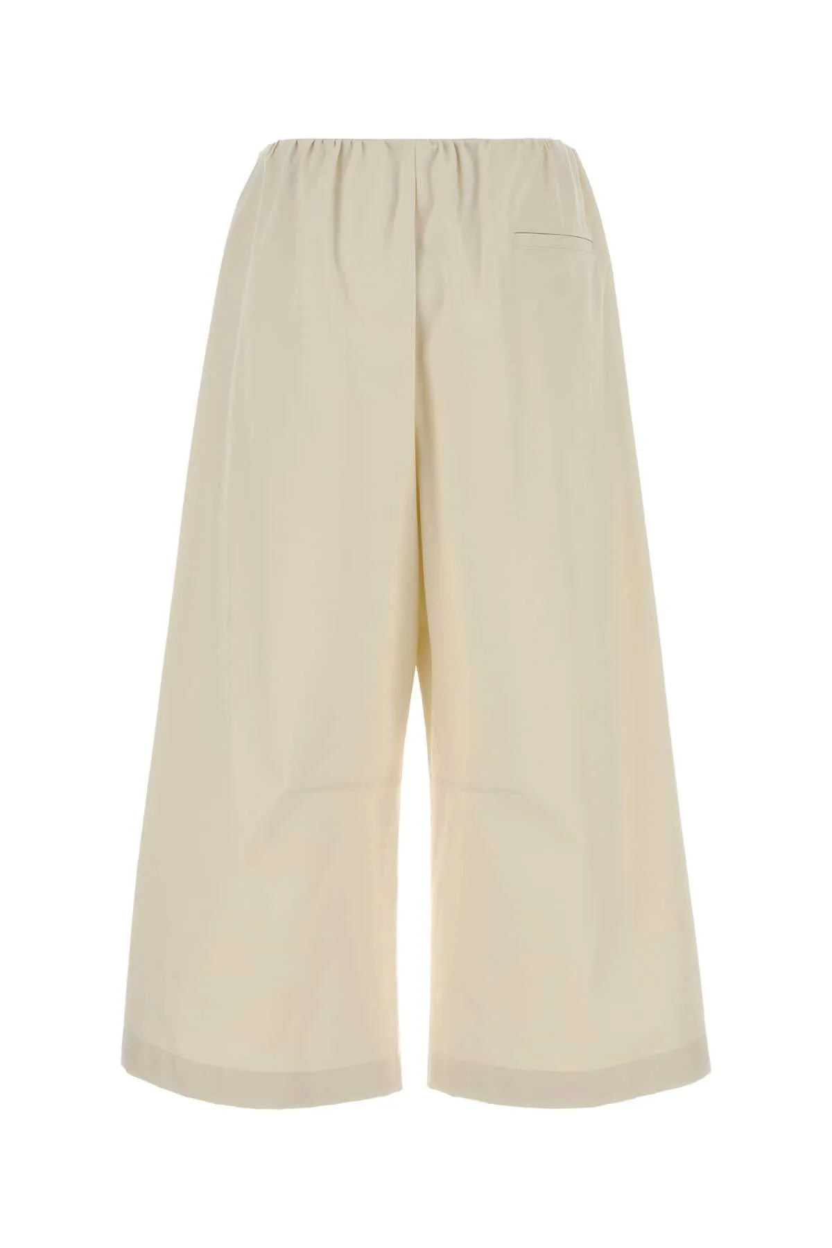 IVORY COTTON BLEND WIDE-LEG PANT sold by Lord & Taylor product image thumbnail 2