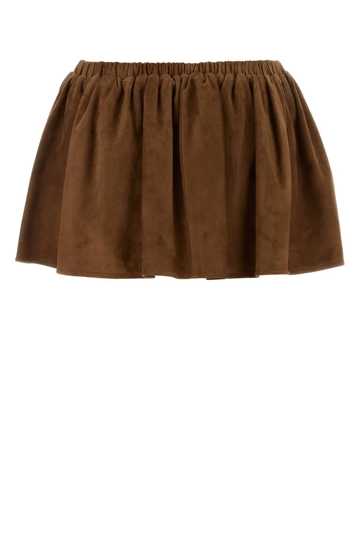 CAMEL SUEDE MINI SKIRT sold by Lord & Taylor product image thumbnail 2