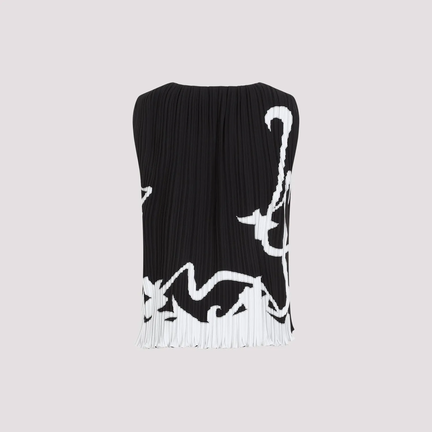 Lanvin Sleeveless Pleated Top sold by Lord & Taylor product image thumbnail 4