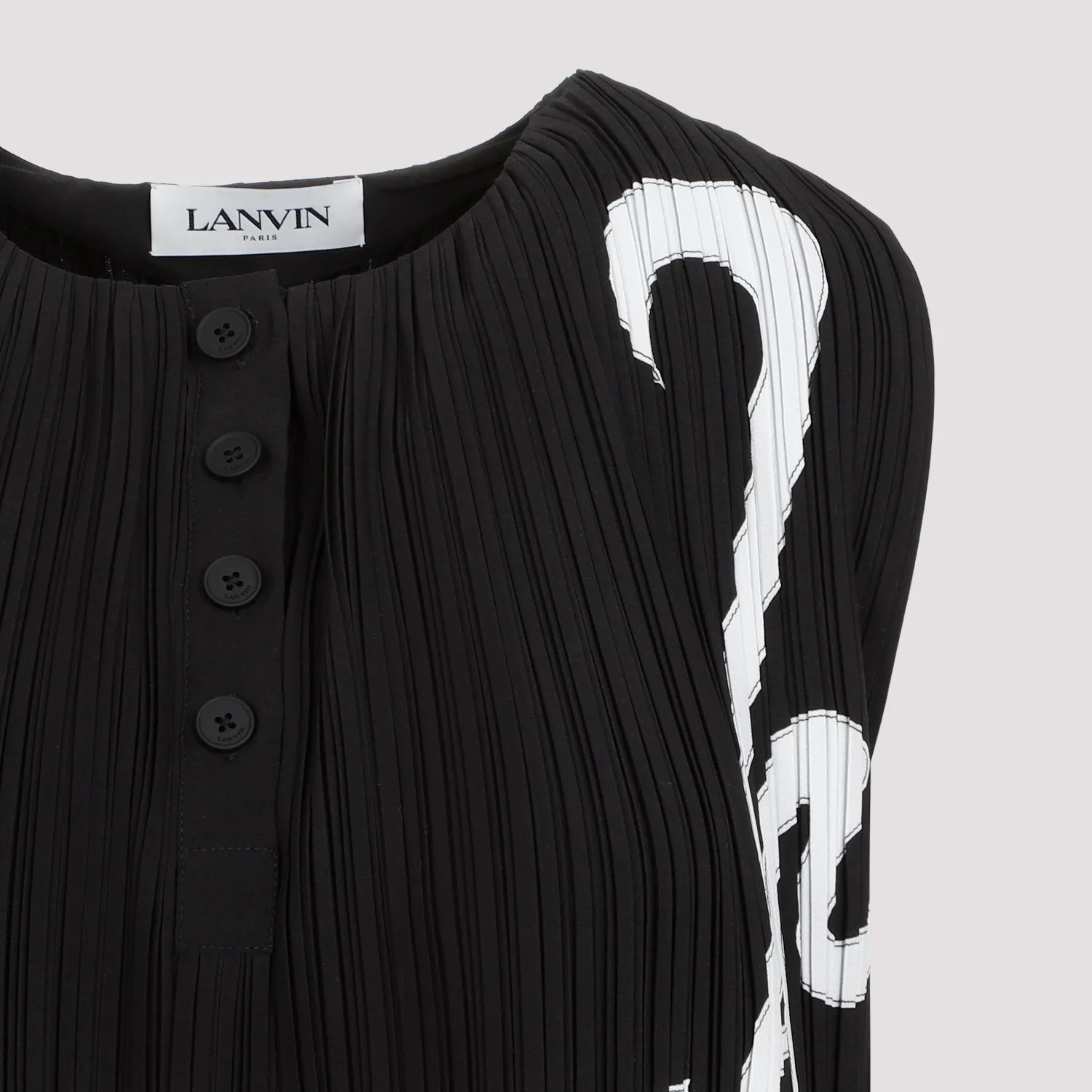 Lanvin Sleeveless Pleated Top sold by Lord & Taylor product image thumbnail 5