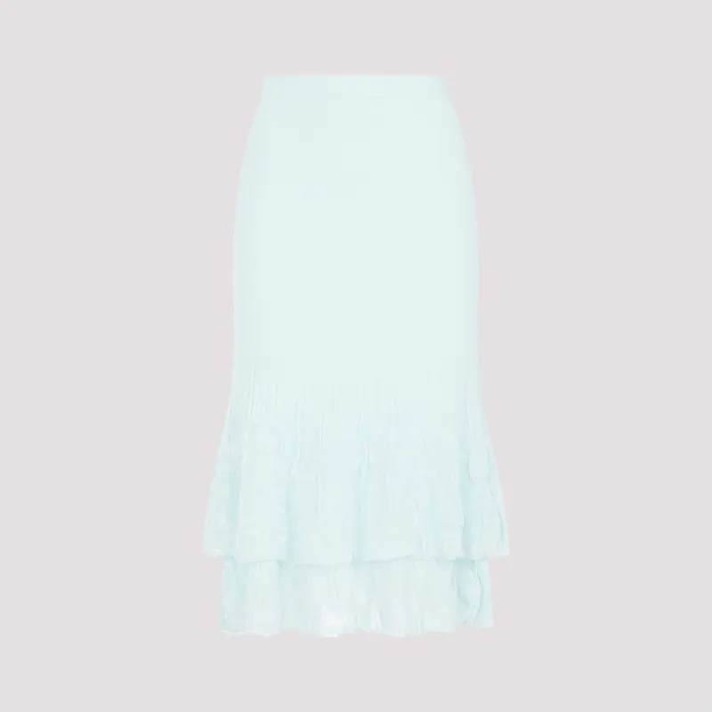 Bottega Veneta Cotton Midi Skirt made by Bottega Veneta