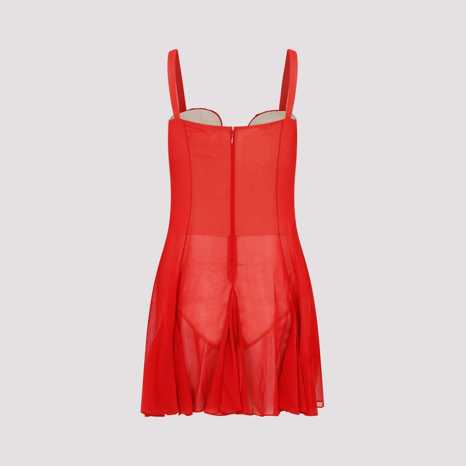 Nensi Dojaka Asymmetrical Panel Godet Mini Dress sold by Lord & Taylor product image thumbnail 4