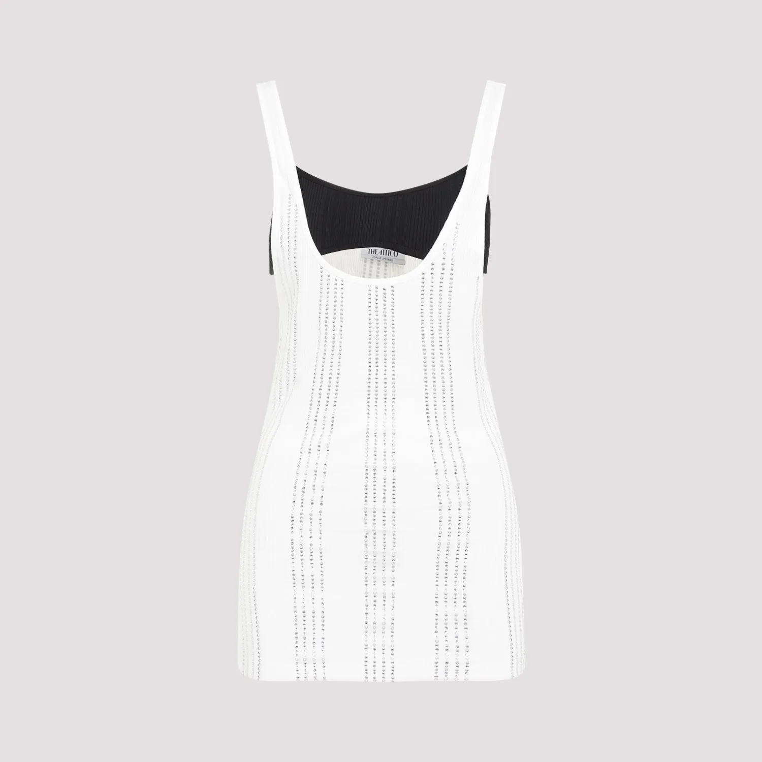 The Attico Flat Ribbed Jersey Tank Top sold by Lord & Taylor