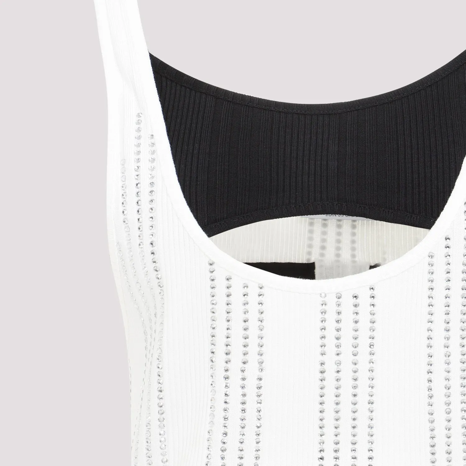 The Attico Flat Ribbed Jersey Tank Top sold by Lord & Taylor product image thumbnail 5