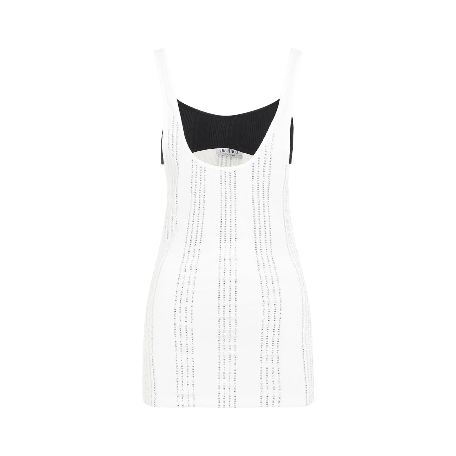 The Attico Flat Ribbed Jersey Tank Top sold by Lord & Taylor product image thumbnail 2