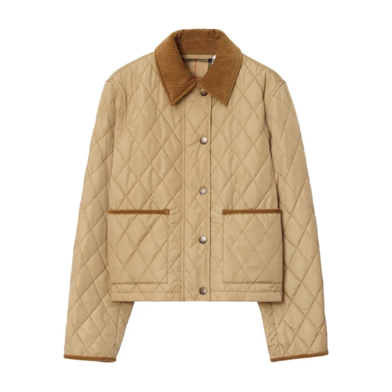 Outerwear with Corduroy Collar made by Burberry