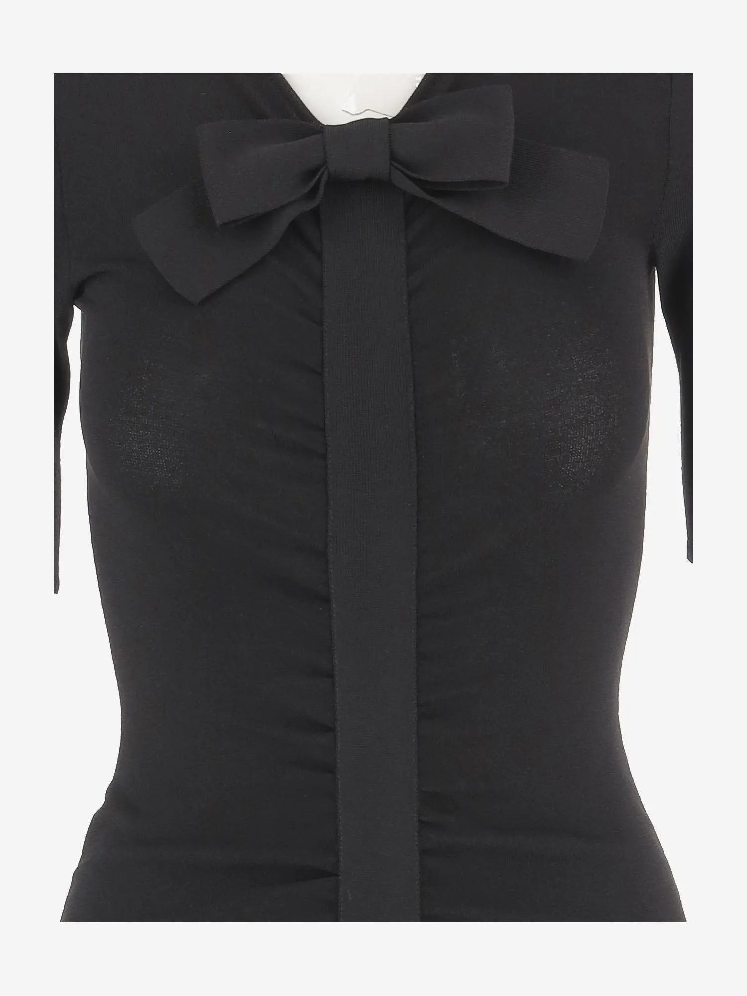 Dress with Bow, Viscose — Black sold by Lord & Taylor product image thumbnail 2