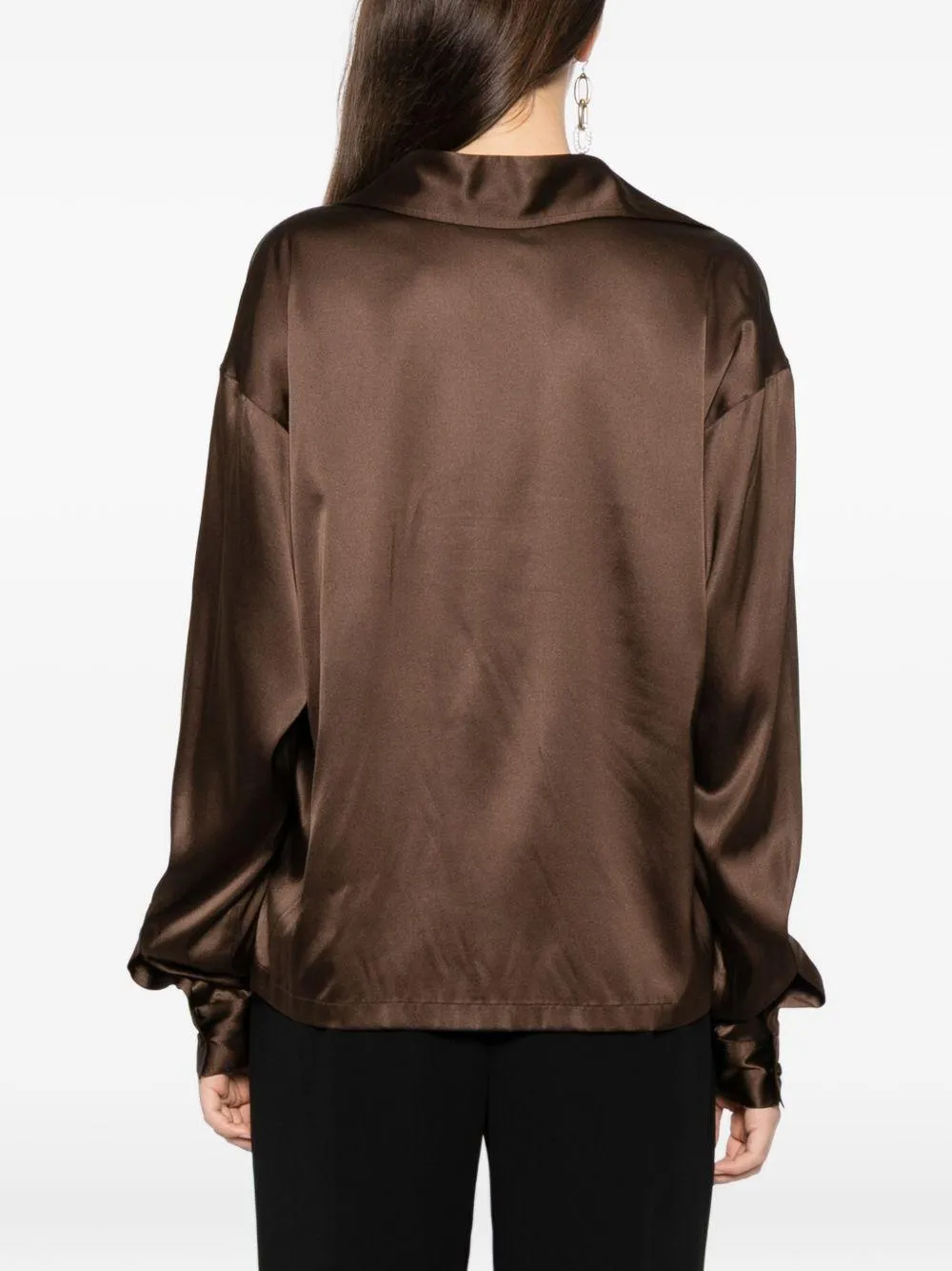 Top in Silk Brown sold by Lord & Taylor product image thumbnail 2