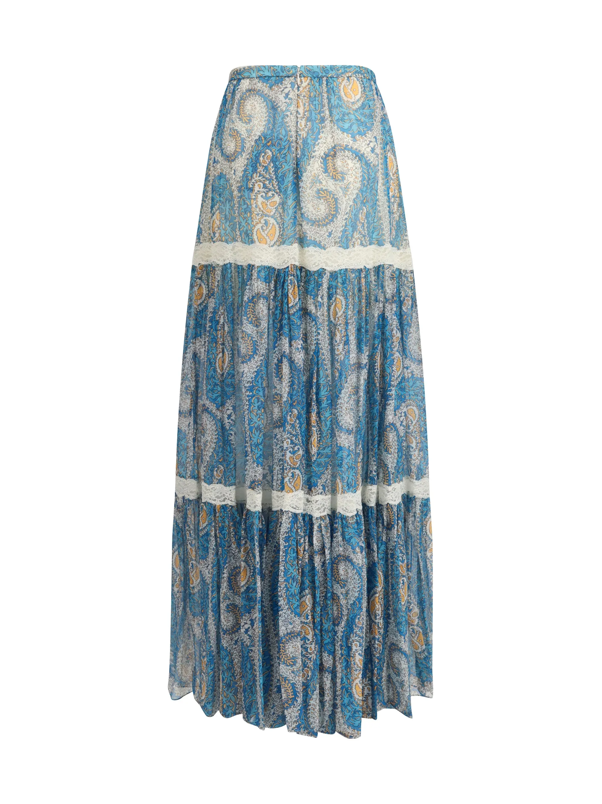 Maxi Skirt Silk Crepon Multicolour sold by Lord & Taylor product image thumbnail 2