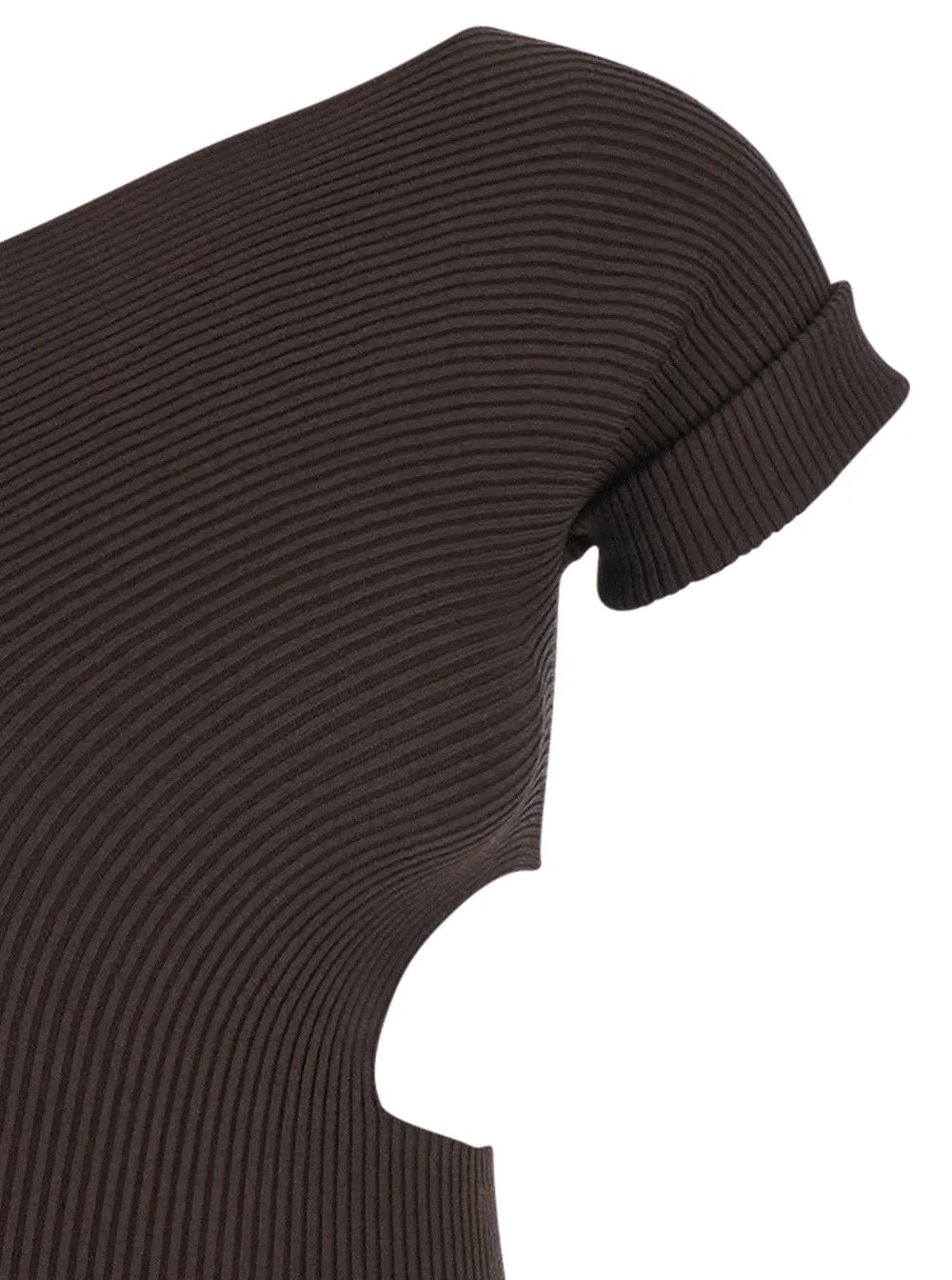 Brown Long Dress with Cut-Out Design sold by Lord & Taylor product image thumbnail 3