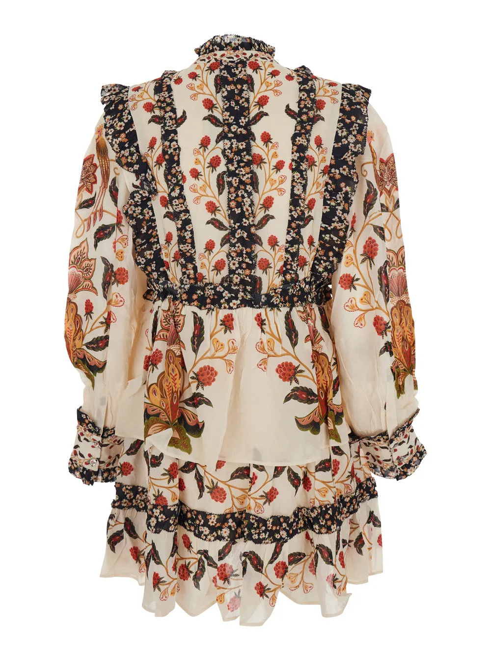 Multicolor Floral Print Ruched Dress sold by Lord & Taylor product image thumbnail 2