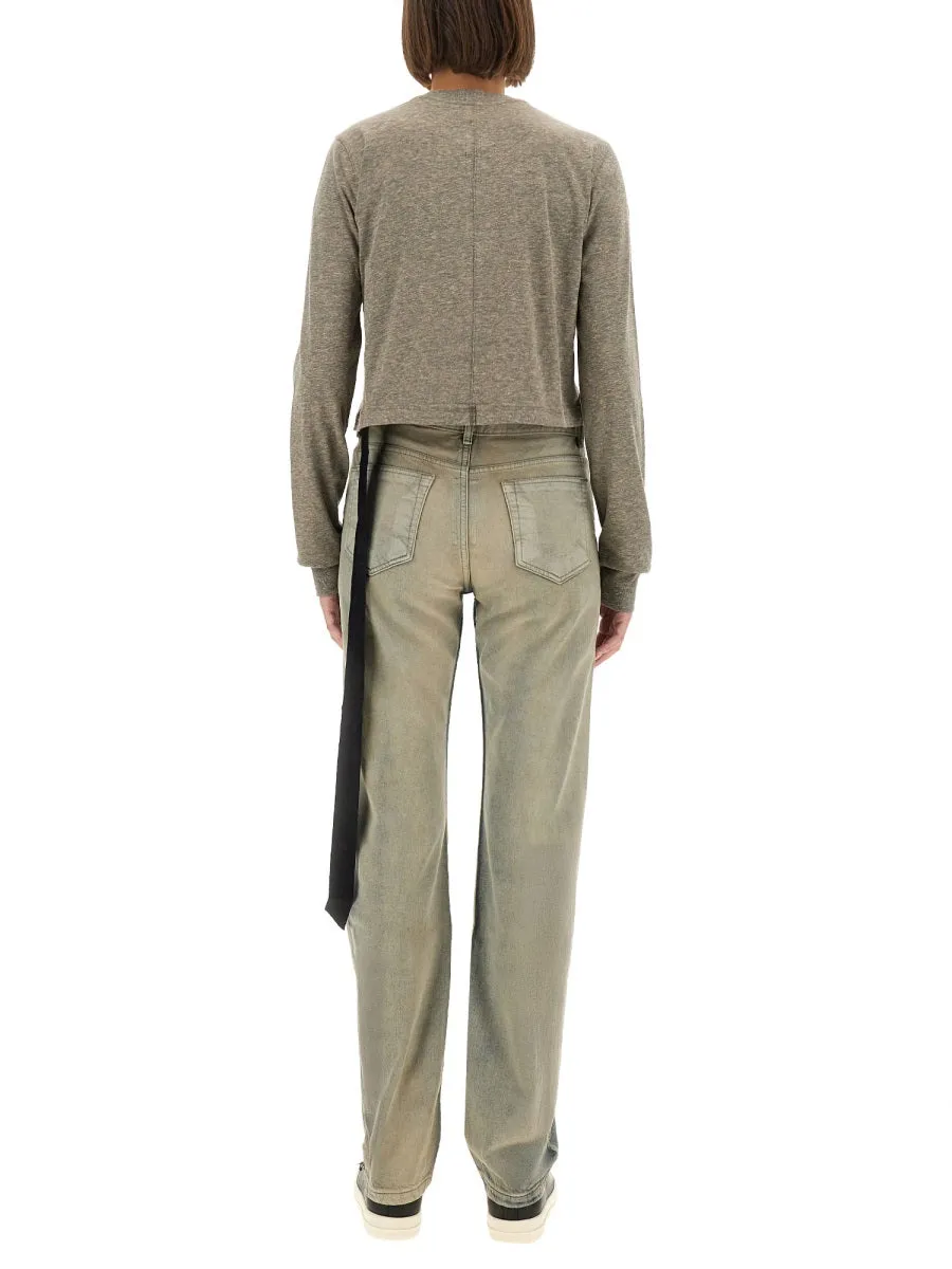 Cropped Grey T-Shirt sold by Lord & Taylor product image thumbnail 2