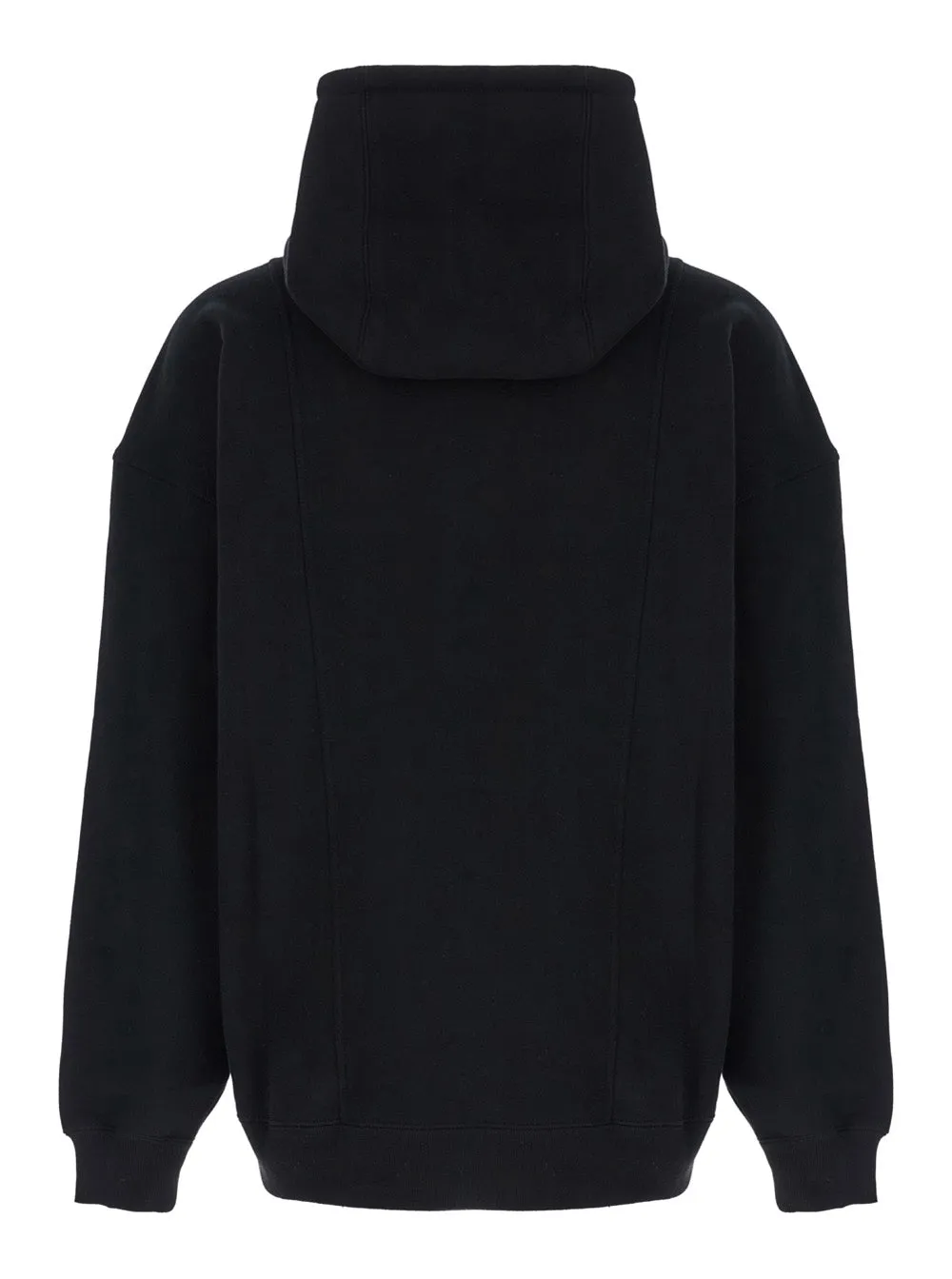 Black Hoodie with Logo Embroidery sold by Lord & Taylor product image thumbnail 2