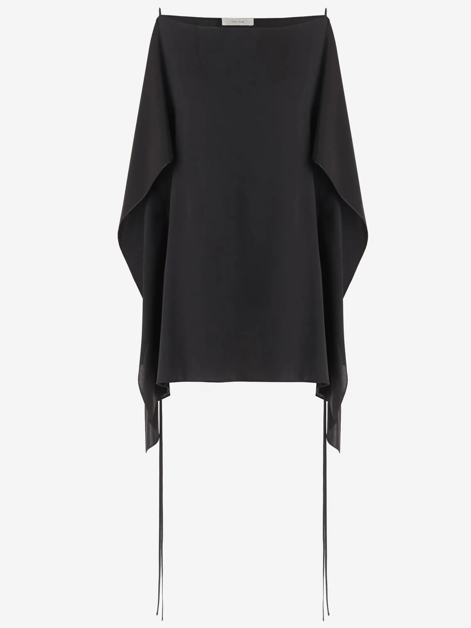 Silk Top with Draping Black sold by Lord & Taylor
