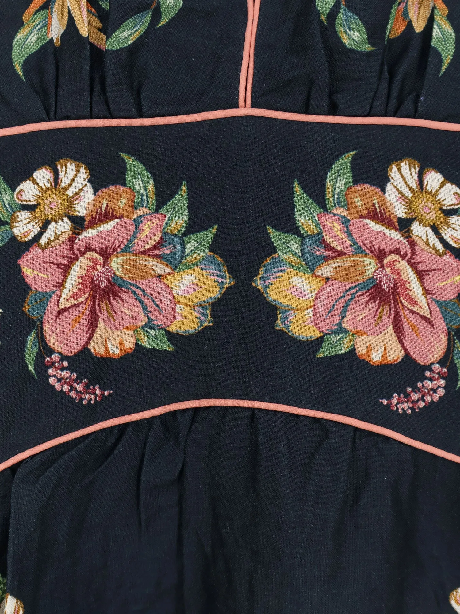 Linen Dress Floral Print sold by Lord & Taylor product image thumbnail 3